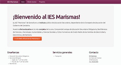 Desktop Screenshot of iesmarismas.org